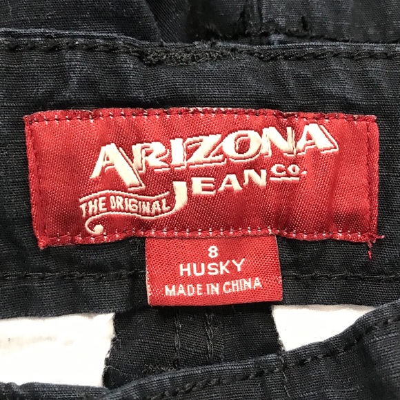 Arizona Cargo Shorts Boys Size 8 Husky - Picture 4 of 6